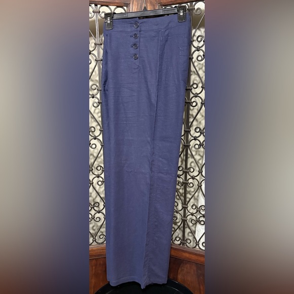 Studio M Navy Women's Pants - Picture 1 of 6